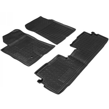 Коврики в салон для Toyota Corolla Verso (AR10) '04-09, резиновые (AVTO-Gumm)