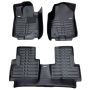 Коврики в салон для Land Rover Freelander 2 '06-14, из экокожи черные (Skopa)