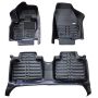 Килимки в салон для Lincoln MKZ '12-19, з екошкіри чорні (Skopa)