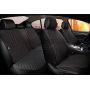 Универсальные чехлы на сиденья Sultan plus, черный / красный (CarFashion)