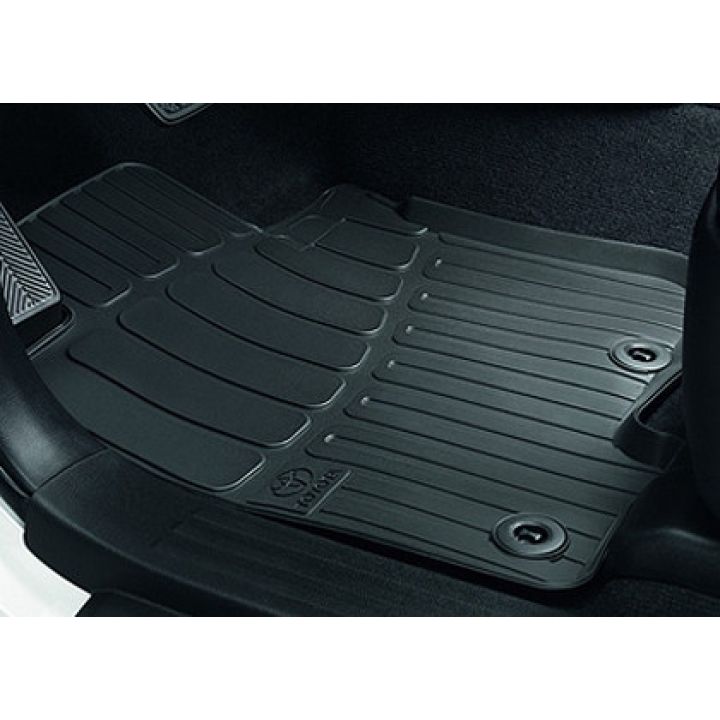 Коврики в салон оригинальные для Toyota LC Prado 150 '13-23, резиновые (Original)