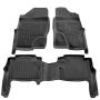 Килимки в салон 3D для Nissan Navara '05-14, праве кермо, поліуретан ТЕП (Stingray)