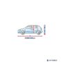 Чехол - тент для Skoda Fabia 1 '99-07, M2 хэтчбек 3.80см - 4.05см, Membrane Garage